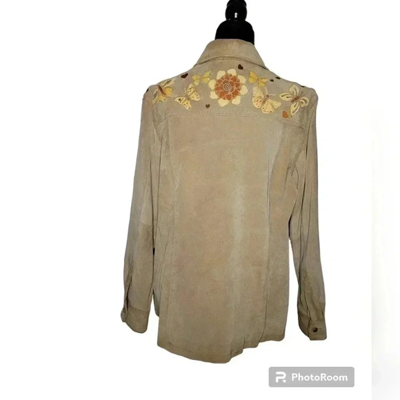 Live a Little Leather Jacket XL - Picture 2 of 5